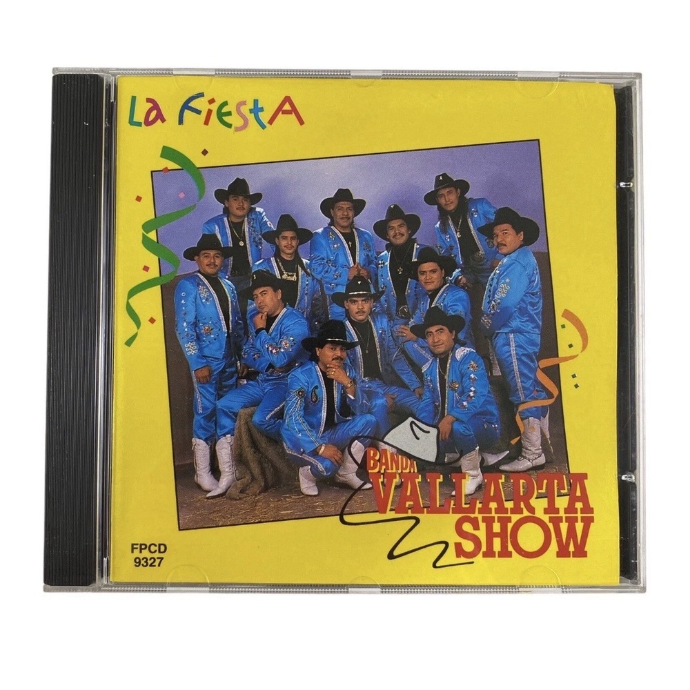 Banda Vallarta: Fiesta (CD,‎ 1995, Fonovisa) Latin, Spanish